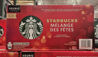 Starbucks Holiday Blend Pack of 54 K-Cups - 1 x 621 Grams